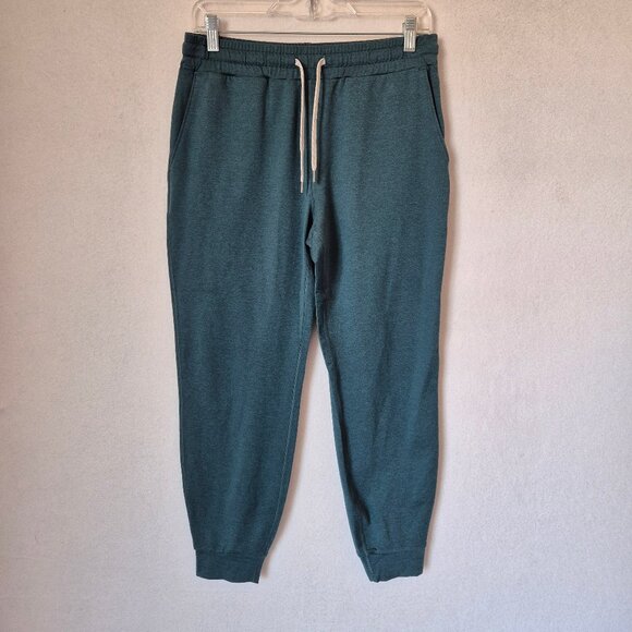 NWoT Vuori Performance Jogger 4 Way-Stretch Elastic Waist Pocket Green VW303 - Picture 2 of 11